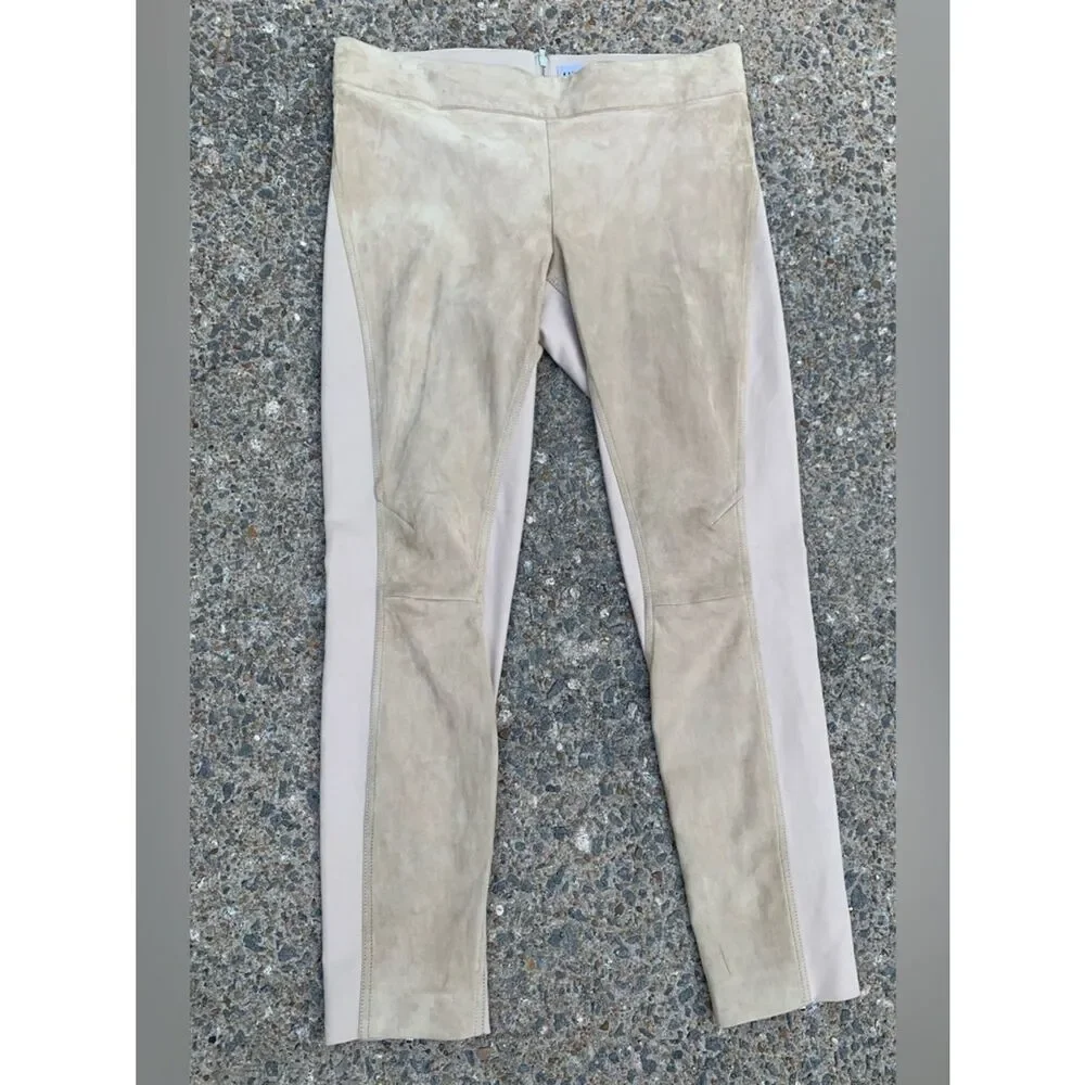 KAUFMAN FRANCO 021 Suede Leggings in Burlap